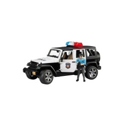Policajný Jeep Wrangler Rubicon + policajt a maják 02526 BRUDER Policajný Jeep Wrangler Rubicon + policajt a maják 02526 BRUDER