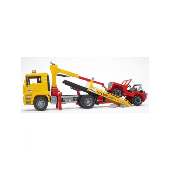 Odťahové vozidlo MAN TGA + Jeep® 02750 BRUDER Odťahové vozidlo MAN TGA + Jeep® 02750 BRUDER