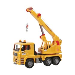 Mobilný žeriav MAN TGA, stavebný žeriav 02754 BRUDER