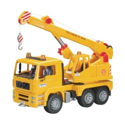 Mobilný žeriav MAN TGA, stavebný žeriav 02754 BRUDER