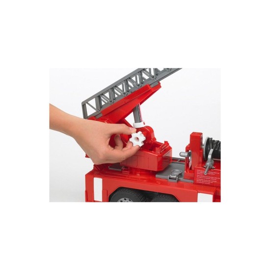 Hasičské auto MAN TGA se stříkačkou, žebříkem a majákem 02771 BRUDER Hasičské auto MAN TGA se stříkačkou, žebříkem a majákem 02771 BRUDER