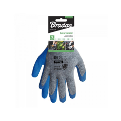 Bavlneno-latexové pracovné rukavice 9" HUZAR WINTER Bavlneno-latexové pracovné rukavice 9" HUZAR WINTER