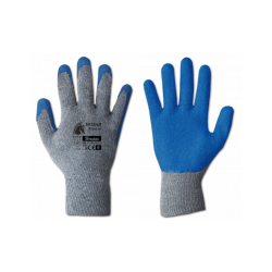 Bavlneno-latexové pracovné rukavice 9" HUZAR WINTER Bavlneno-latexové pracovné rukavice 9" HUZAR WINTER