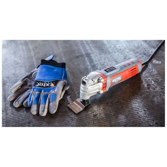 Multifunkčná brúska, rýchloupínací, 400 W, EXTOL PREMIUM