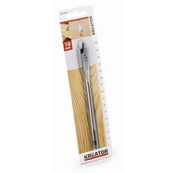 KRT010803 - Plochý vrták do dreva 10 x 152 mm KREATOR KRT010803 - Plochý vrták do dreva 10 x 152 mm KREATOR