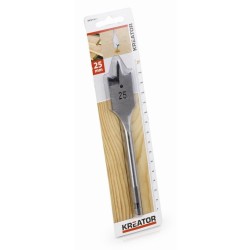 KRT010811 - Rýľový vrták do dreva 25 x 152 mm KREATOR