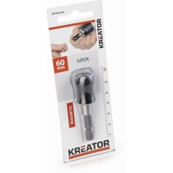 KRT063200 - Magnetický držiak bitov so zámkom 60 mm KREATOR KRT063200 - Magnetický držiak bitov so zámkom 60 mm KREATOR