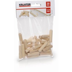 KRT110103 - Stolárske kolíky 10 x 40 mm (30 ks) KREATOR