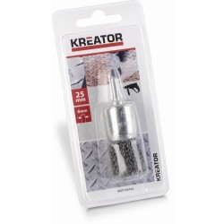 KRT150101 - Oceľová kefa na vŕtačky 25mm KREATOR KRT150101 - Oceľová kefa na vŕtačky 25mm KREATOR