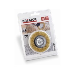 KRT150110 - Medená brúsna kefa 75mm KREATOR KRT150110 - Medená brúsna kefa 75mm KREATOR