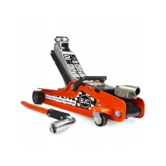 Mobilný hydraulický zdvihák nízkoprofilový 2,5t BJC + kufor Mobilný hydraulický zdvihák nízkoprofilový 2,5t BJC + kufor