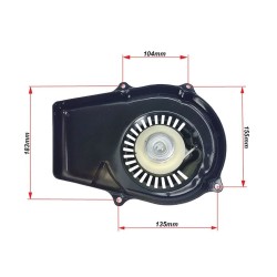 Náhradný štartér pre generátor AG-HA-950 Náhradný štartér pre generátor AG-HA-950