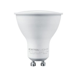 LED reflektorová žiarovka, 6W, 470lm, GU10, denné svetlo biela, EXTOL LIGHT LED reflektorová žiarovka, 6W, 470lm, GU10, denné svetlo biela, EXTOL LIGHT