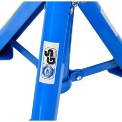 Nastaviteľná podpera pod telom 2t (1 pár) skladacia GEKO