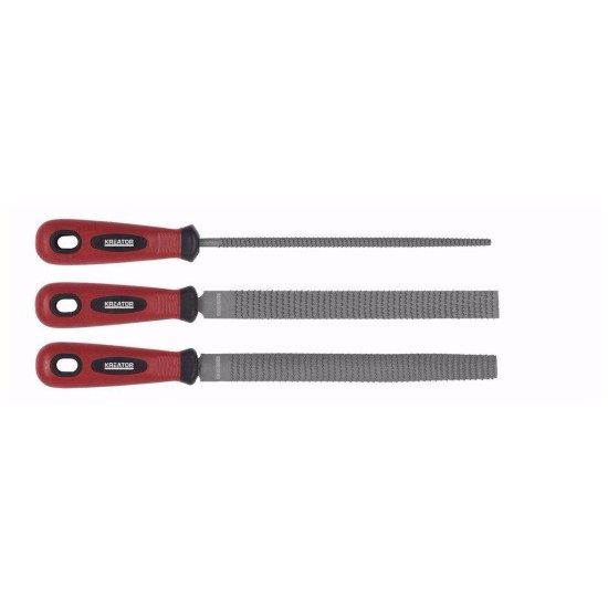 KRT453000 - Súprava rašple 3ks 200mm KREATOR KRT453000 - Súprava rašple 3ks 200mm KREATOR