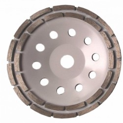 Diamantový brúsny kotúč na betón 180mm, 22,2mm, dvojradový MAR-POL Diamantový brúsny kotúč na betón 180mm, 22,2mm, dvojradový MAR-POL