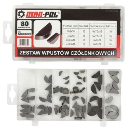 Rezacie pero, sada 80ks, klin pre motor MAR-POL Rezacie pero, sada 80ks, klin pre motor MAR-POL