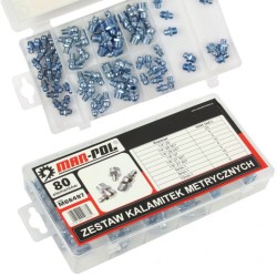 Mazacia vsuvka (metrický závit), sada 70ks MAR-POL