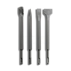 Sekáče SDS PLUS, sada 4ks, 250mm, ploché 20mm, ploché 40mm, špicaté, drážkovanie, MAR-POL Sekáče SDS PLUS, sada 4ks, 250mm, ploché 20mm, ploché 40mm, špicaté, drážkovanie, MAR-POL