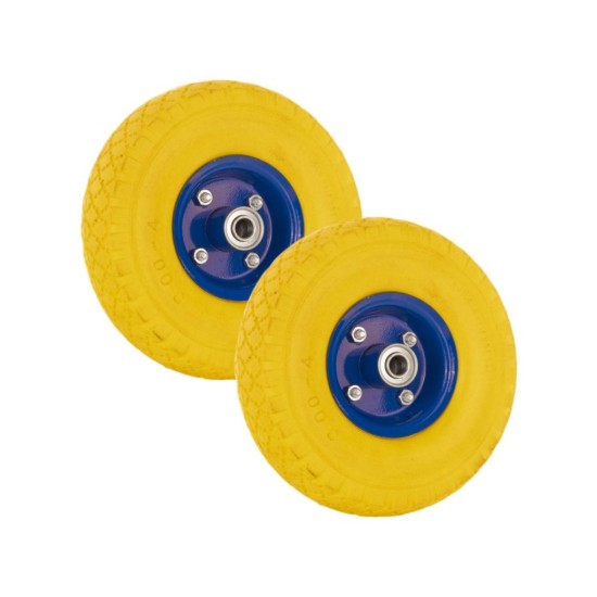 Nenafukovacie plné koleso 3.00-4 PU GEKO Nenafukovacie plné koleso 3.00-4 PU GEKO