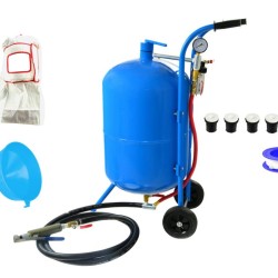 Mobilná tryskacia jednotka, pieskovač 76l GEKO