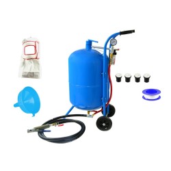 Mobilná tryskacia jednotka, pieskovač 76l GEKO