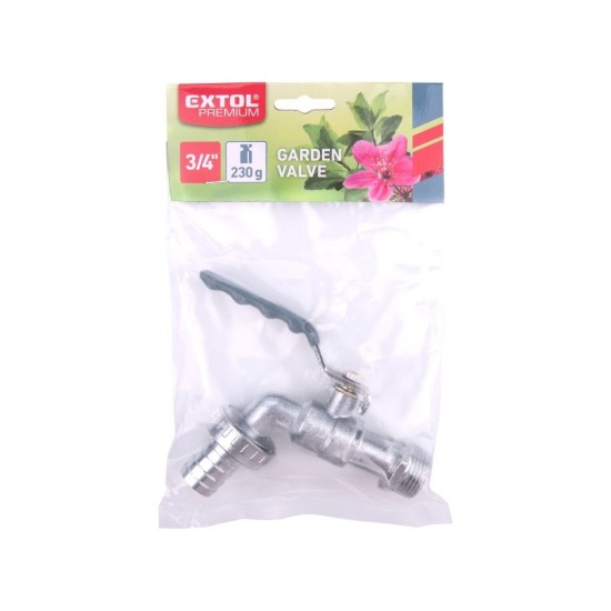 Záhradný ventil, 3/4", 230g EXTOL PREMIUM