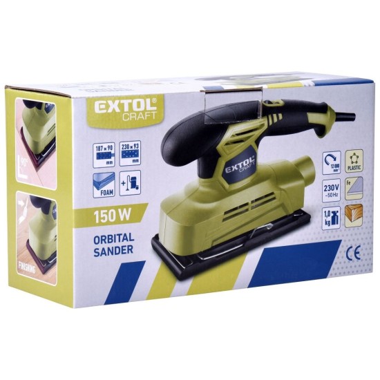 Vibračná brúska, 150W EXTOL CRAFT Vibračná brúska, 150W EXTOL CRAFT