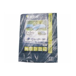 PE vodotesná plachta stredne hrubá 100g/m2, 2x7m, PE EXTOL CRAFT PE vodotesná plachta stredne hrubá 100g/m2, 2x7m, PE EXTOL CRAFT