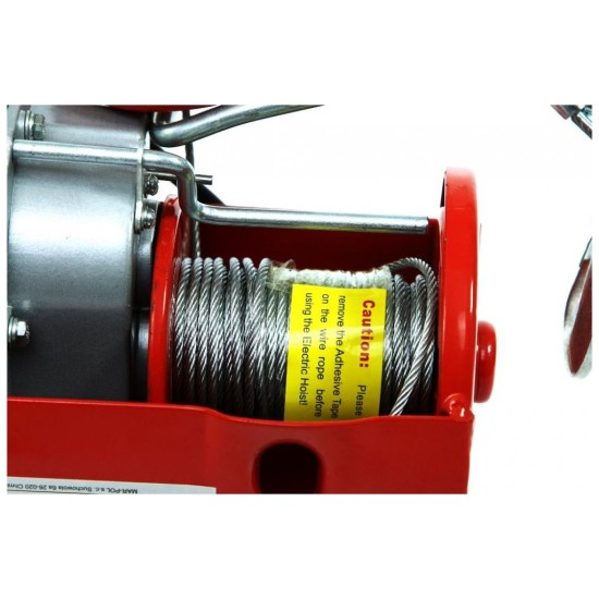 Elektrický lanový navijak 125/250 230V MAR-POL