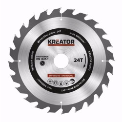 KRT020420 - Pílový kotúč na drevo 210mm, 24T KREATOR KRT020420 - Pílový kotúč na drevo 210mm, 24T KREATOR