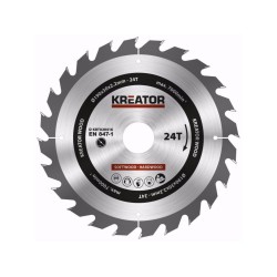 KRT020416 - Pílový kotúč na drevo 190mm, 24T KREATOR