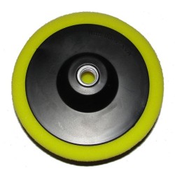 Leštiaci kotúč pena žltá 150mm hrúbka 50mm s nosným závitom M14 MAR-POL Leštiaci kotúč pena žltá 150mm hrúbka 50mm s nosným závitom M14 MAR-POL