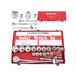 Sada nástrčných kľúčov 3/4" 21 kusov 19-50mm MAR-POL