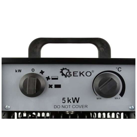 Elektrický ohrievač 5kW GEKO