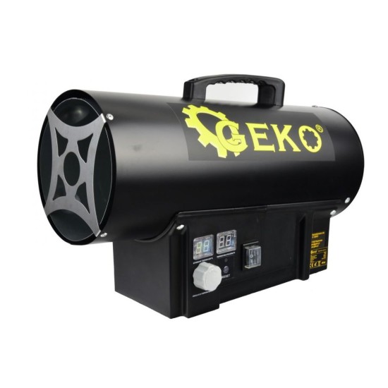 Teplovzdušná plynová turbína 20kW s termostatom GEKO