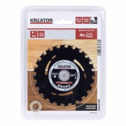 KRT020305 - Ponorný pílový kotúč 115mm, 24T KREATOR KRT020305 - Ponorný pílový kotúč 115mm, 24T KREATOR
