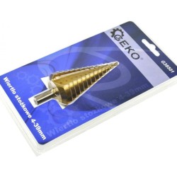 HSS stupňovitá vŕtačka 4-39mm GEKO HSS stupňovitá vŕtačka 4-39mm GEKO