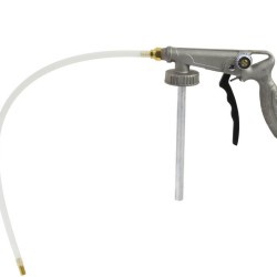 Pneumatická pištoľ na zachovanie dutín, podvozok GEKO