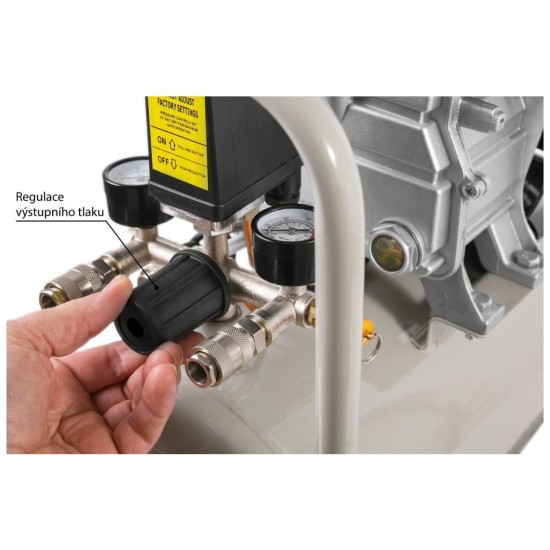 Olejový kompresor 1,9kW, 24L, GEKO