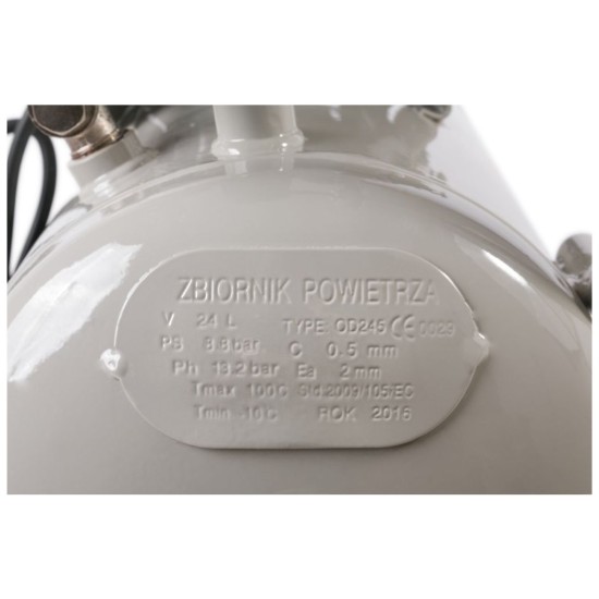 Olejový kompresor 1,9kW, 24L, GEKO