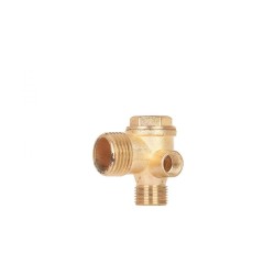 Trojcestný, odľahčujúci štartovací ventil kompresora 1/2" x 3/8 x 1/4" GEKO Trojcestný, odľahčujúci štartovací ventil kompresora 1/2" x 3/8 x 1/4" GEKO
