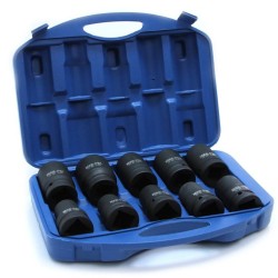 Nástrčná hlava, nárazová 1", sada 10ks, 17-41mm MAR-POL Nástrčná hlava, nárazová 1", sada 10ks, 17-41mm MAR-POL