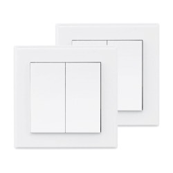 Prepínač/ovládač, dvojitý, 2ks, 2 jednotlivé/skupinové kanály EXTOL LIGHT Prepínač/ovládač, dvojitý, 2ks, 2 jednotlivé/skupinové kanály EXTOL LIGHT