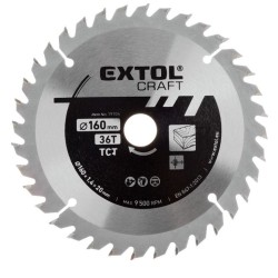 Pílový kotúč s karbidovými kotúčmi, 160x1,4x20mm EXTOL CRAFT