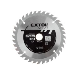 Pílový kotúč s karbidovými kotúčmi, 160x1,4x20mm EXTOL CRAFT