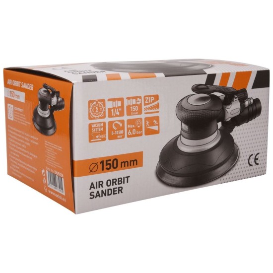 Excentrická brúska, 150 mm, pneumatiky EXTOL PREMIUM Excentrická brúska, 150 mm, pneumatiky EXTOL PREMIUM