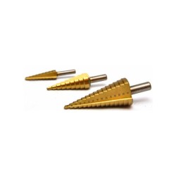 HSS stupňovitá vŕtačka, sada 3ks, 4-32mm, 4-20mm, 4-12mm GEKO HSS stupňovitá vŕtačka, sada 3ks, 4-32mm, 4-20mm, 4-12mm GEKO