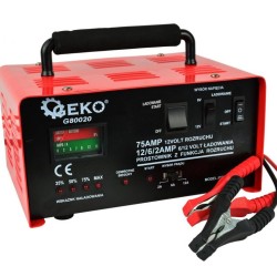 Nabíjačka autobatérií 120Ah, 6/12V, 75A GEKO