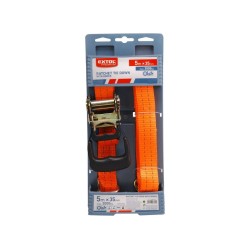 Račňový remienok s háčikmi, 5m x 35mm, max. 2000kg EXTOL PREMIUM Račňový remienok s háčikmi, 5m x 35mm, max. 2000kg EXTOL PREMIUM